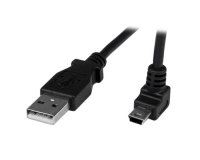 Cable Adaptador 1m USB A Macho a Mini USB B Macho Acodado en Ángulo hacia Arriba