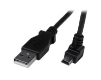 StarTech.com 2m USB auf Mini USB Anschlusskabel abgewinkelt - USB A zu Mini B Kabel