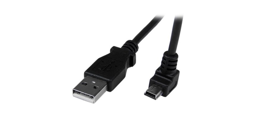 StarTech.com Câble Mini USB 2 m - A vers Mini B coudé 90° vers le bas