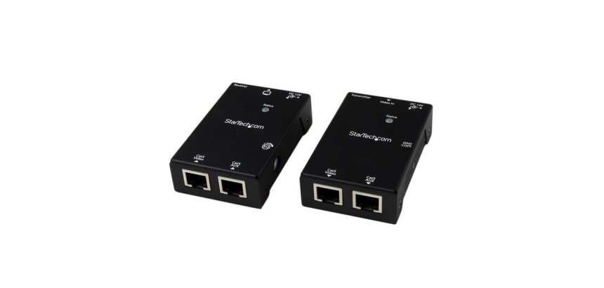 StarTech.com Transmetteur Prolongateur HDMI sur Cat5 /Cat6 avec Power over Cable - Extender HDMI RJ45 - 50m