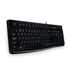 Logitech Keyboard K120 for Business clavier Bureau USB QWERTZ Suisse Noir