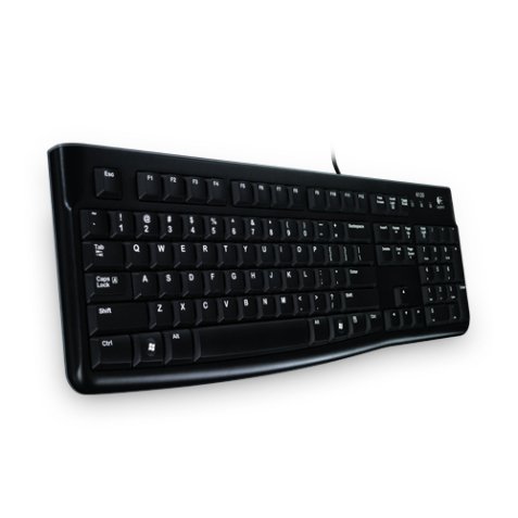 Logitech Keyboard K120 for Business clavier Bureau USB QWERTZ Suisse Noir