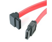 Cable de 45cm de Datos SATA en Ángulo Recto a la Izquierda Acodado 7 Pines - 2x Serial ATA Macho