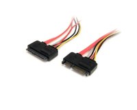 StarTech.com Câble d'extension pour données et alimentation SATA 22 broches 30 cm