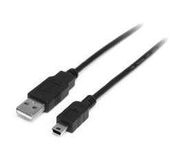 StarTech.com Câble Mini USB 2.0 0,5 m - A vers Mini B - M/M