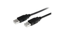 Cable de 1m USB 2.0 Alta Velocidad Macho a Macho USB A - Negro