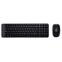 Logitech Wireless Combo MK220 - keyboard and mouse set - US/Europe