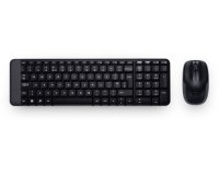 Logitech Wireless Combo MK220 teclado Ratón incluido Hogar USB Portugués Negro