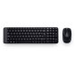 Logitech Wireless Combo MK220 teclado Ratón incluido Hogar USB Portugués Negro