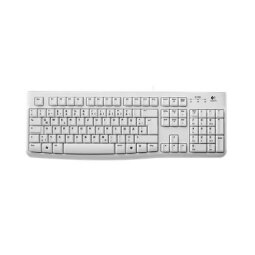 Logitech Keyboard K120 for Business tastiera Ufficio USB QWERTZ Tedesco Bianco