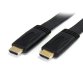 StarTech.com 5m Flat High Speed HDMI® Cable with Ethernet - Ultra HD 4k x 2k HDMI Cable - HDMI to HDMI M/M