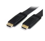 StarTech.com Câble plat HDMI haute vitesse Ultra HD 4K avec Ethernet de 5m - HDMI vers HDMI - M/M