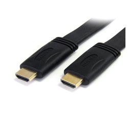 StarTech.com Câble plat HDMI haute vitesse Ultra HD 4K avec Ethernet de 5m - HDMI vers HDMI - M/M