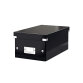 Boîte de rangement DVD Click&Store Office Noir - contenance de 30 boîtes standard ou 60 slim