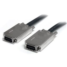 StarTech.com Câble Infiniband SFF-8470 2m - Câble SAS Externe SFF-8470 vers SFF-8470 2 m