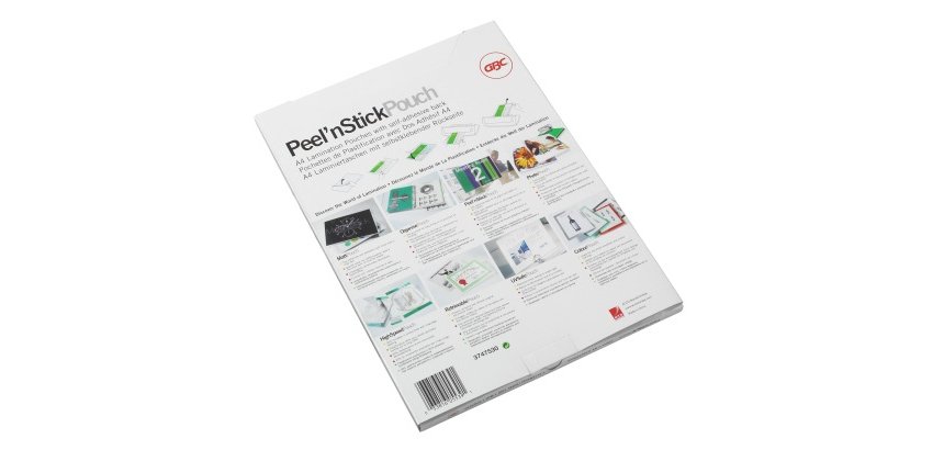 Pochette de plastification Peel'nStickPouch, format A4