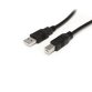 StarTech.com 10m Aktives USB 2.0 A auf B Kabel - Stecker/Stecker - Schwarz