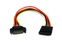 StarTech.com Câble d'extension d'alimentation SATA 15 broches 20 cm