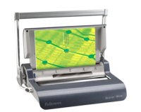 Perforelieuse fellowes quazar wire manuelle 130f perforation facile 15f 80g anneaux métal 14mm a4 410x460x130mm 7,4kg