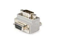 Conector Serial Cable Adapter, DB9 M, DB9 FM, Gris