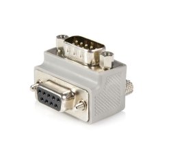 Conector Serial Cable Adapter, DB9 M, DB9 FM, Gris