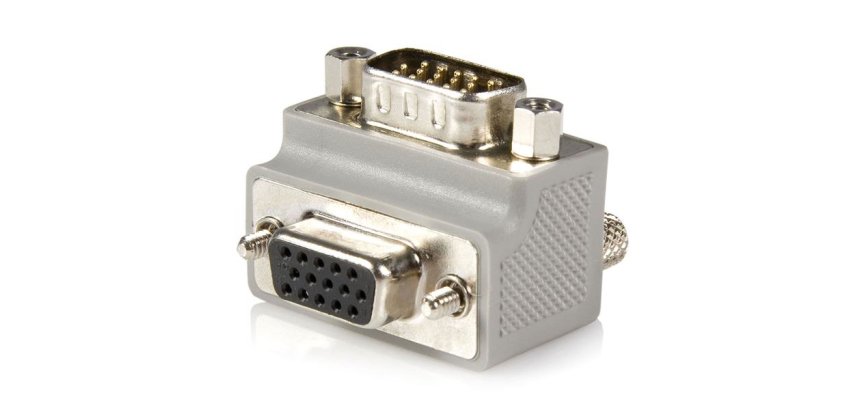 StarTech.com VGA Cable adapter DB15 M DB15 FM Gris