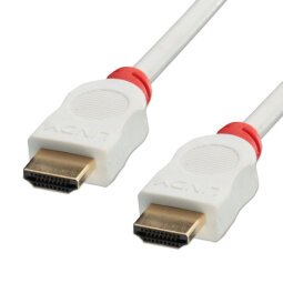 Lindy 41413 cable HDMI 3 m HDMI tipo A (Estándar) Rojo, Blanco