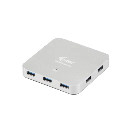 Hub Concentrador USB 3.0 de 4 Puertos - 5Gbps - Ladrón USB-A Industrial de  Metal - de Montaje en Carril DIN, Pared o Escritorio.