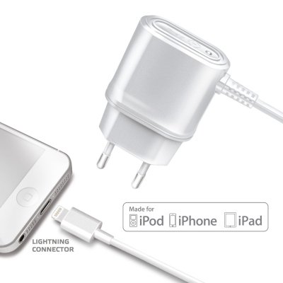 Celly TCIP5 mobile device charger Mobile phone White AC Indoor