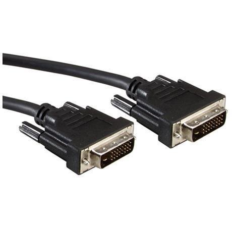 Nilox 5m DVI-D DVI cable Black