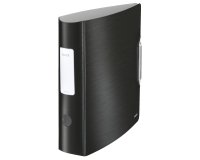 Classeur Active Style, 180 degrés, 80 mm, satin noir