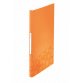 Protège-documents leitz wow polypropylène 40 pochettes 80 vues 231x16x310mm étiquette dos coloris orange métallisé