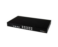 StarTech.com Matrice HDMI 4x4 avec Picture-and-Picture Multiviewer - Switch et répartiteur HDMI pour mur d'écrans