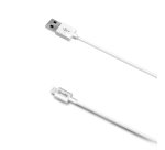 Cable USB Celly CAVI UTILITY, Lightning, USB A, Blanco, Apple iPhone, iPad, iPod, 1 pieza(s)