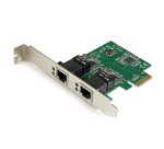StarTech.com Carte réseau PCI Express à 2 ports Gigabit Ethernet - Adaptateur NIC PCIe GbE
