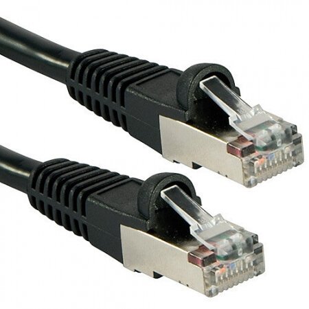 Lindy 47183 câble de réseau Noir 10 m Cat6 S/FTP (S-STP)