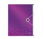 Chemise de rangement WOW, A4, PP,  métallisé