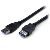 StarTech.com 2m Black SuperSpeed USB 3.0 Extension Cable A to A - M/F