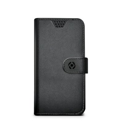 Celly WALLY UNICA mobile phone case 12.7 cm (5") Wallet case Black