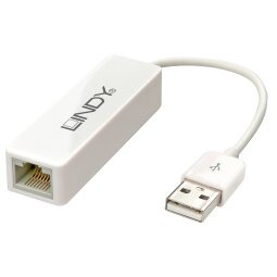 Adaptador y tarjeta de red Ethernet 100 Mbit/s Lindy 42922