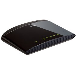 D-Link DES-1005D No administrado Fast Ethernet (10/100) Negro
