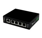 StarTech.com Switch Gigabit Ethernet industriel non géré à 5 ports - Commutateur GbE à montage mural / sur rail DIN