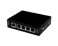 StarTech.com Switch Gigabit Ethernet industriel non géré à 5 ports - Commutateur GbE à montage mural / sur rail DIN