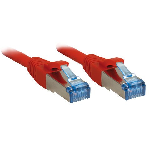 Lindy 20m Cat.6A S/FTP câble de réseau Rouge Cat6a S/FTP (S-STP)