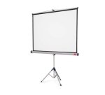 Écran projection nobo trépied format 16/10 inclinaison repliable poids 10.08kg 175x1150cm
