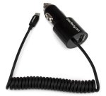 StarTech.com Cargador USB de 2 Puertos para Coche con Cable Micro USB y puerto USB - Negro