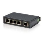StarTech.com Switch Ethernet industriel non géré à 5 ports - Commutateur réseau 10/100 a montage sur rail DIN