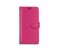 Celly WALLYUNIXLFX mobile phone case 12.7 cm (5") Wallet case Pink