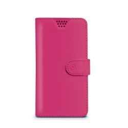 Celly WALLYUNIXLFX mobile phone case 12.7 cm (5") Wallet case Pink