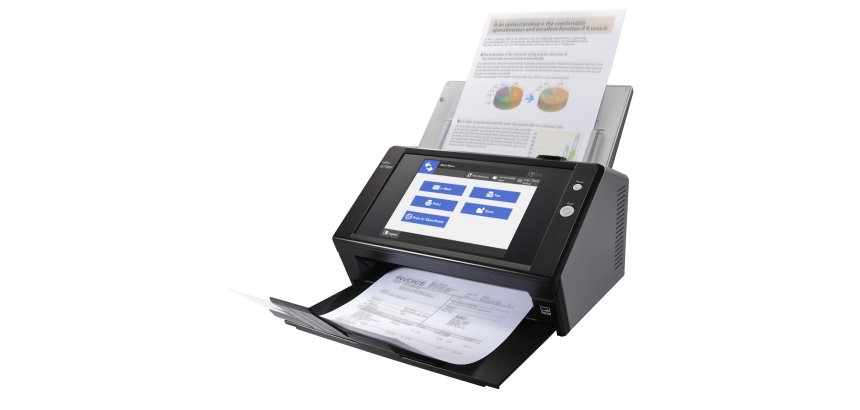 Ricoh N7100E Escáner con alimentador automático de documentos (ADF) 600 x 600 DPI A4 Negro